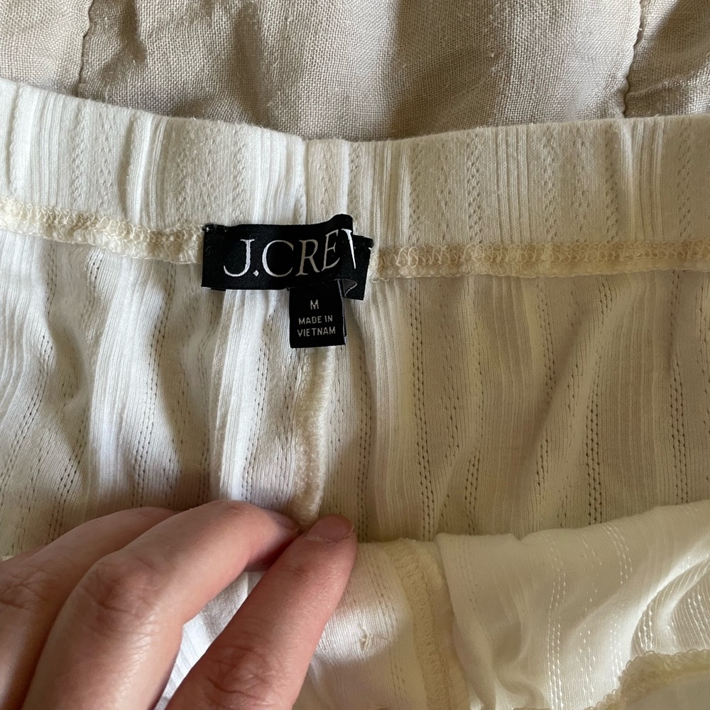 J Crew Pointelle Set in White - Picture 5 of 6